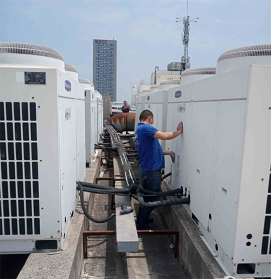 普安中央空调制热和不制冷系统维修方法